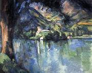Paul Cezanne Le Lac d'Annecy painting